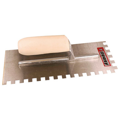 Tileasy 10mm Square Notched Trowel from B&Q