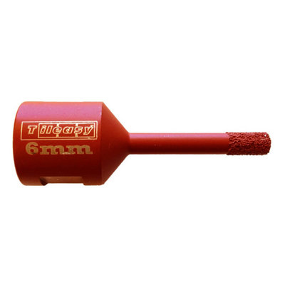 Tileasy 6mm Angle Grinder Dry Diamond Drill Bit from B&Q