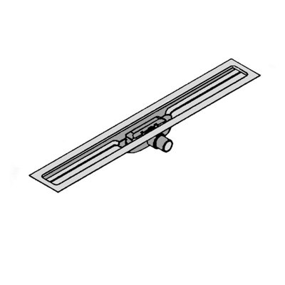 Jackoboard Wetroom Single Fall Sloping Board Linear Drain (W)90Cm from B&Q