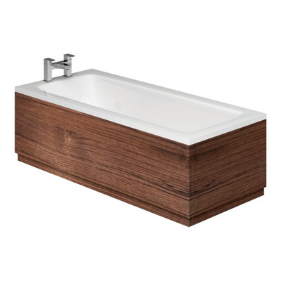 Plum&clay Eden Redwood Front Bath Panel (L)1800mm from B&Q