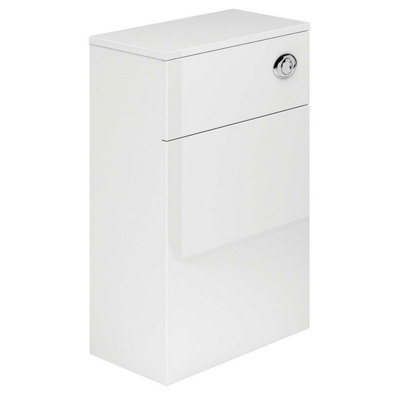Plum&clay Novela Gloss White Back To Wall Toilet Wc Unit (W)500mm from B&Q