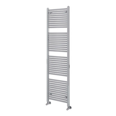 Plum&clay Triton Chrome Heated Towel Rail (H)1800mm (W)600mm from B&Q