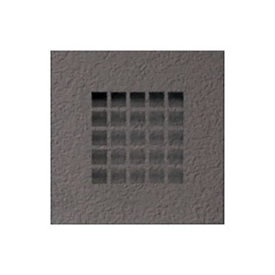 Plum&clay Pia Shower Tray Anthracite Colour Matching Waste Cover from B&Q