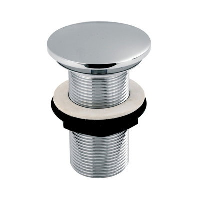 Plum&clay Chrome Free Running Basin Waste from B&Q