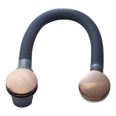 Plum&clay Bronze Bath Click Clack Waste from B&Q