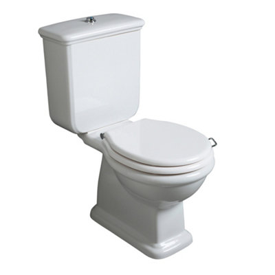 Plum&clay Lyana Traditional Close Coupled Toilet from B&Q