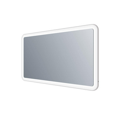 Plum&clay Leo Led Illuminated Backlit Bathroom Mirror (H)600mm (W)1000mm from B&Q