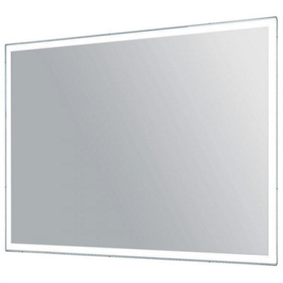 Plum&clay Fusion Led Illuminated Bathroom Mirror With Demister (H)550mm (W)900mm from B&Q