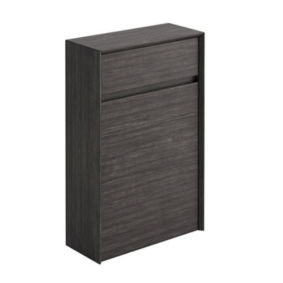 Plum&clay Matterhorn Dark Oak Back To Wall Toilet Wc Unit (W)500mm (H)790mm from B&Q