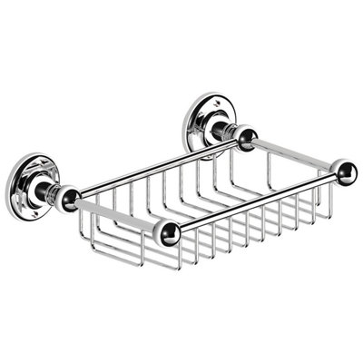 Plum&clay Kingham Bathroom Wire Soap Basket from B&Q