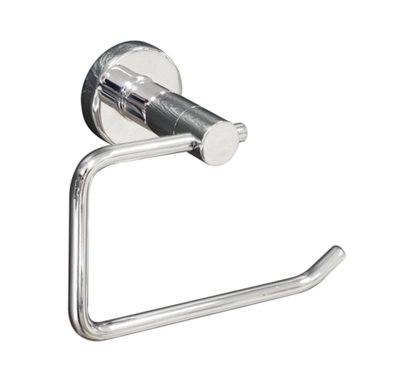 Plum&clay Ronda Chrome Toilet Roll Holder from B&Q