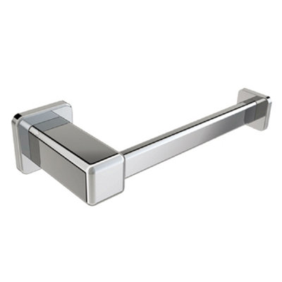 Plum&clay Vera Chrome Toilet Roll Holder from B&Q