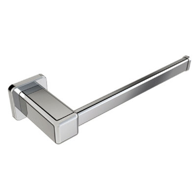 Plum&clay Vera Bathroom Wall Mounted Chrome Towel Bar from B&Q