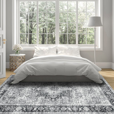  - Grey Persian Large Rug(L)230Cm X (W)160Cm