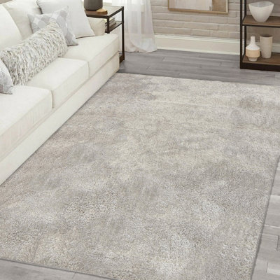 - Latte Plain Large Rug(L)230Cm X (W)160Cm