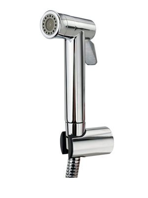 B&Q -  Bidet Sprayer Shattaf Douche Kit With 1.2M Stainless Hose