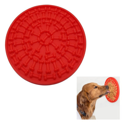 ATEK Lick Mats For Dogs And Cats With Suction Cups Bpa Free Slow Feeder For Anxiety Relief And Grooming Calm Behavior Pet Food Mats from B&Q
