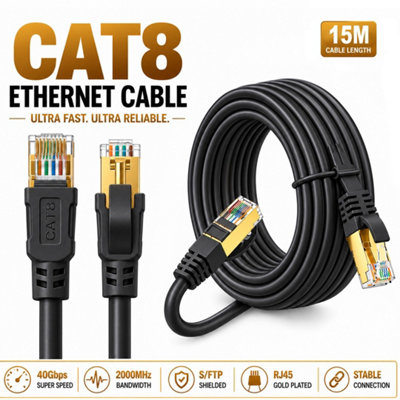 Atek Ethernet Network Cable - Black / 5M - Image 3