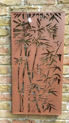 Inspirational Gifting Bamboo Decorative Screen Wall Art Plaque 780mm Tall from B&Q
