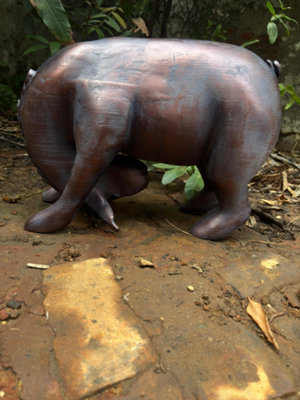 Inspirational Gifting Bronze Giant Eeyore Garden & Home Sculpture Ornament