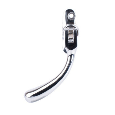 Dart Locking Bulb End Espag Window HandlePolished Chrome from B&Q