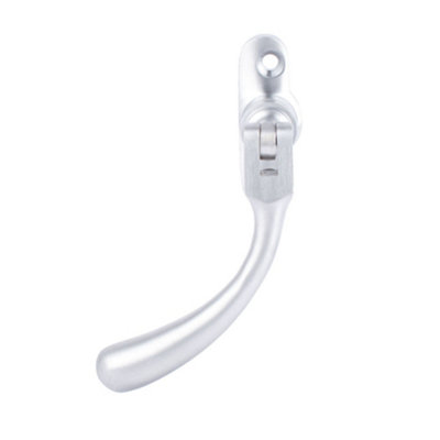 Dart Locking Bulb End Espag Window HandleSatin Chrome from B&Q