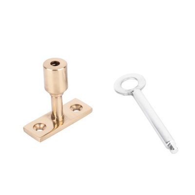 Dart Locking Casement Stay PinPolished Brass from B&Q