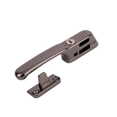 Timber Series Locking Window FastenerHardex Bronze from B&Q
