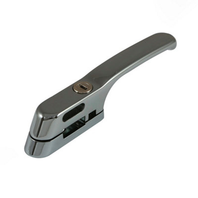 Timber Series Locking Window FastenerPolished Chrome from B&Q