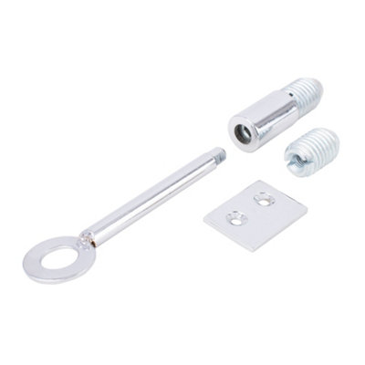 Sash Heritage Slim Sash Stop With Key & 2 Inserts -20mmPolished Chrome from B&Q