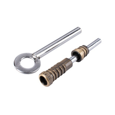 Sash Heritage Dual Screw With Key70mmAntique Brass from B&Q