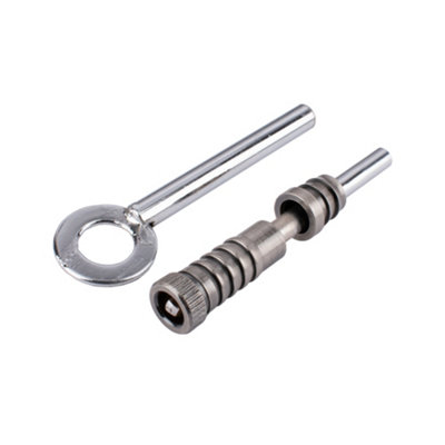 Sash Heritage Dual Screw With Key70mmAntique Nickel from B&Q