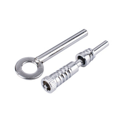Sash Heritage Dual Screw With Key70mmPolished Chrome from B&Q