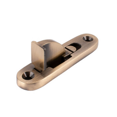 Sash Heritage Weekes Sash Stop With Radius EndsAntique Brass from B&Q