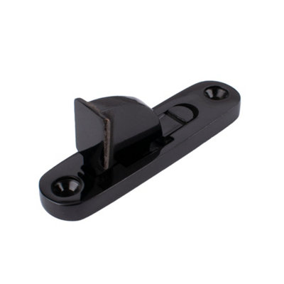 Sash Heritage Weekes Sash Stop With Radius EndsBlack from B&Q