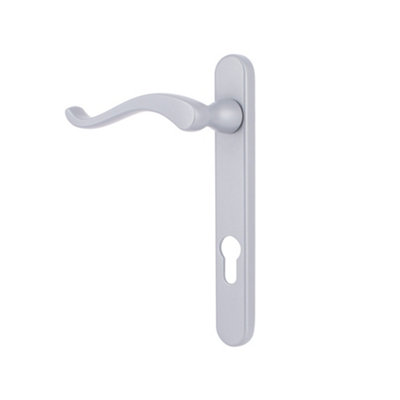 Timber Series Windsor Swan Door Handle (Right Hand)Premium Satin(Sold In Pairs) from B&Q