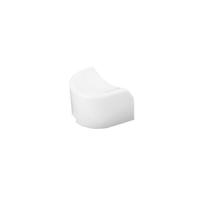 B&Q -  Replacement End Cap For Xr16White