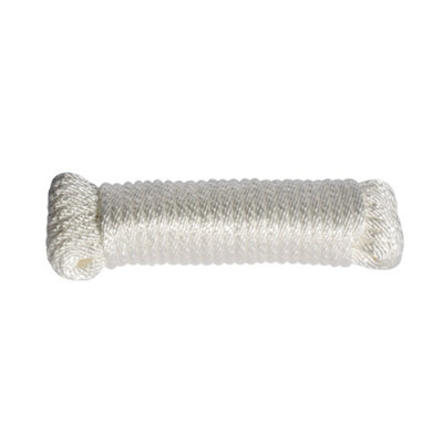 Plaited Nylon Sash Cord (6mm)10M from B&Q