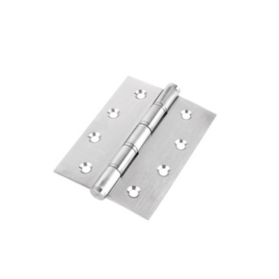 Frisco Eclipse Eclipse Stainless Steel Washered Hinge 3 Inch (102mm X 76mm X 2mm)Satin Stainless Steel (Sold In Pairs) from B&Q