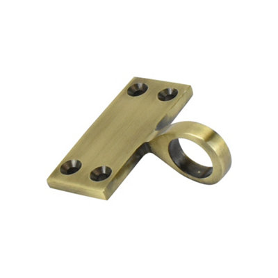B&Q -  Flat Sash EyeAntique Brass