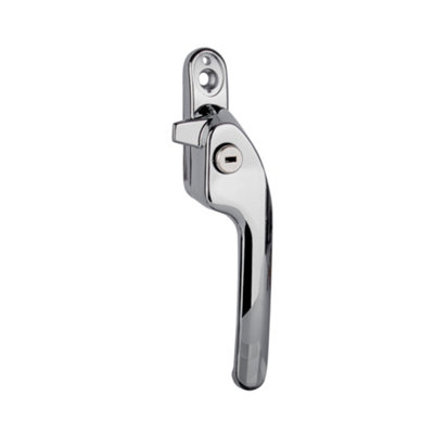 Timber Series Guru Cranked Locking Window FastenerPolished Chrome (Right Hand) from B&Q