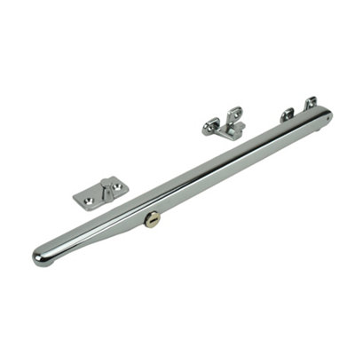 Timber Series Locking Window StayHardex Chrome from B&Q