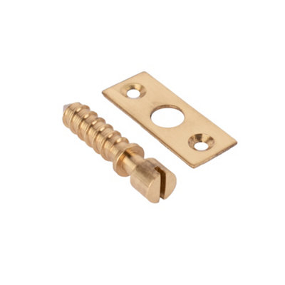 Simplex Brass Hinge Screws (Sold In Pairs)Polished Brass