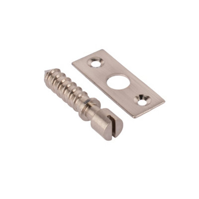 Simplex Brass Hinge Screws (Sold In Pairs)Satin Nickel
