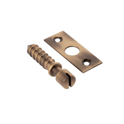 Simplex Brass Hinge Screws (Sold In Pairs)Antique Brass