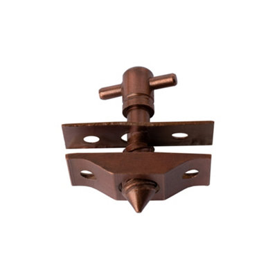  - Simplex Brass Baton Rod Screw Standard (38mm)Bronze