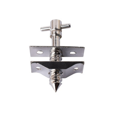  - Simplex Brass Baton Rod Screw Extra Long (52mm)Polished Chrome