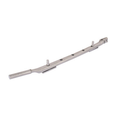Dart Knurled Window Casement Stay300mmSatin Chrome from B&Q