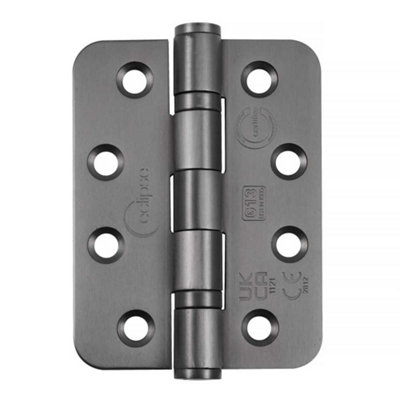 Frisco Eclipse Eclipse 4 Inch (102mm) Ball Bearing Hinge Grade 13 Radius EndsDark Bronze (Sold In Pairs) from B&Q