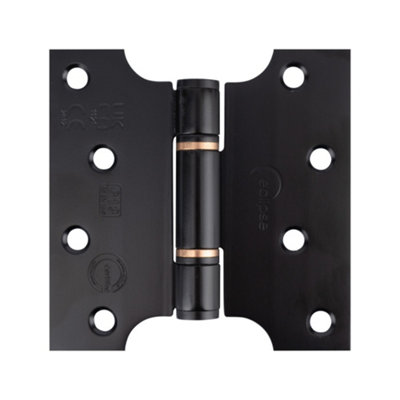 Frisco Eclipse Eclipse 4 Inch (102mm X 51mm) Parliament Hinge Grade 13Matt Black (Sold In Pairs) from B&Q